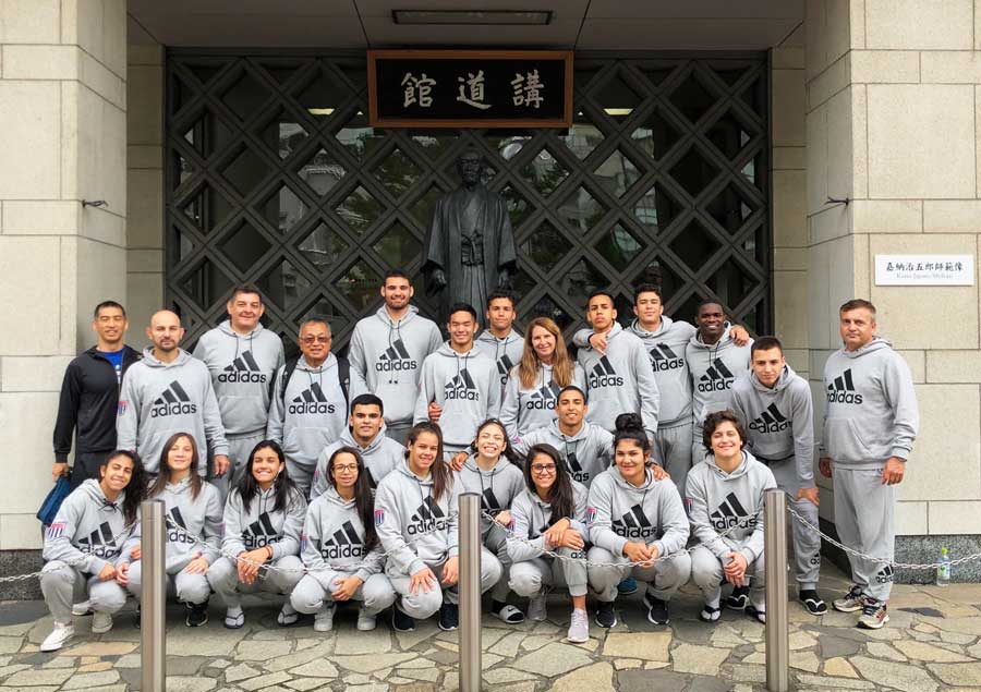 Seleção Paulista sub 18 chega ao Instituto Kodokan
