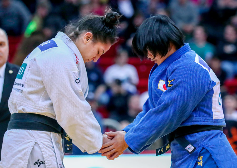 Japão soma oito ouros, enquanto Mayra e Baby garantem prata e bronze em Dusseldorf