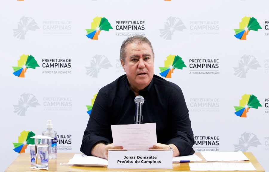 Dirigentes do CREF4/SP e Acad Brasil reúnem-se virtualmente com Jonas Donizette, prefeito de Campinas