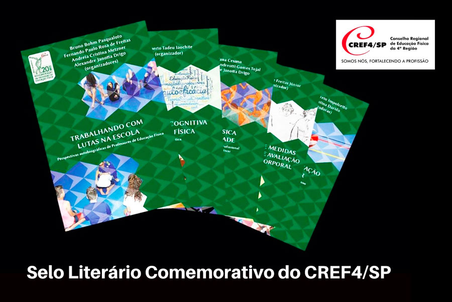 Parfor indica cinco obras do Selo Literário do CREF4/SP na semana da Educação Física