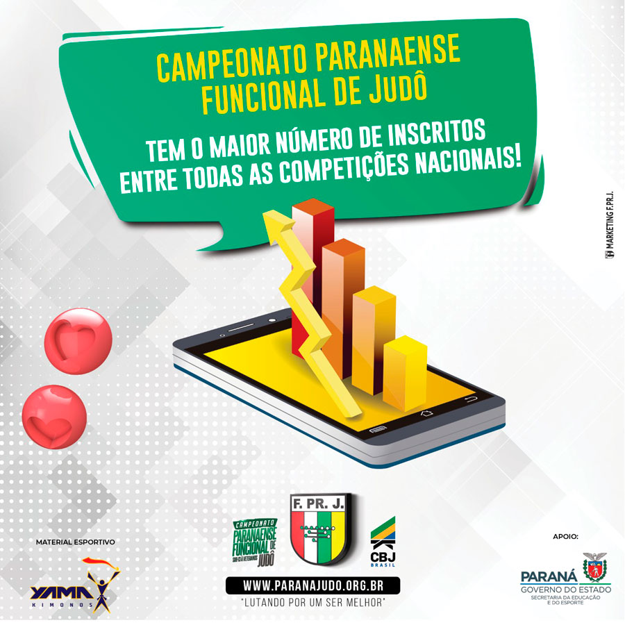Campeonato Paranaense Funcional Virtual tem o maior número de inscritos entre todas as competições nacionais