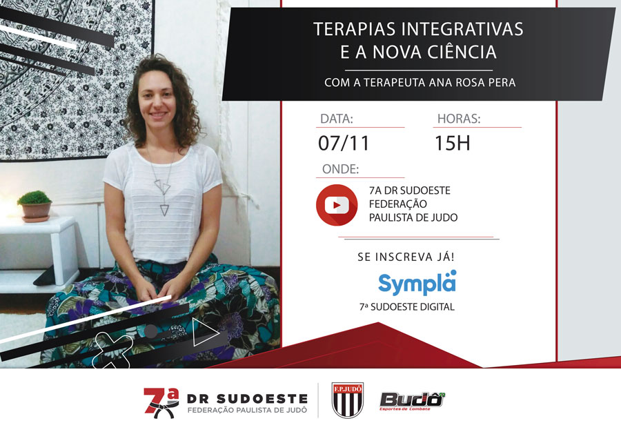 Neste sábado, a 7ª DRJ Sudoeste realiza live sobre terapias integrativas e a nova ciência