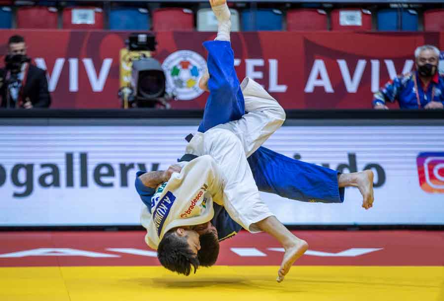 Judô brasileiro passa em branco na estreia do Grand Slam de Tel Aviv