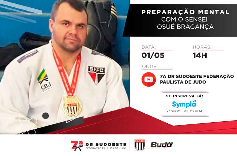 7ª DRJ Sudoeste faz hoje live sobre preparação mental para competições