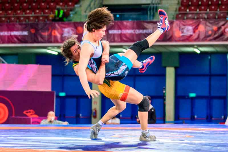 Giullia Penalber disputa hoje a medalha de bronze no Pré-olímpico de Tóquio