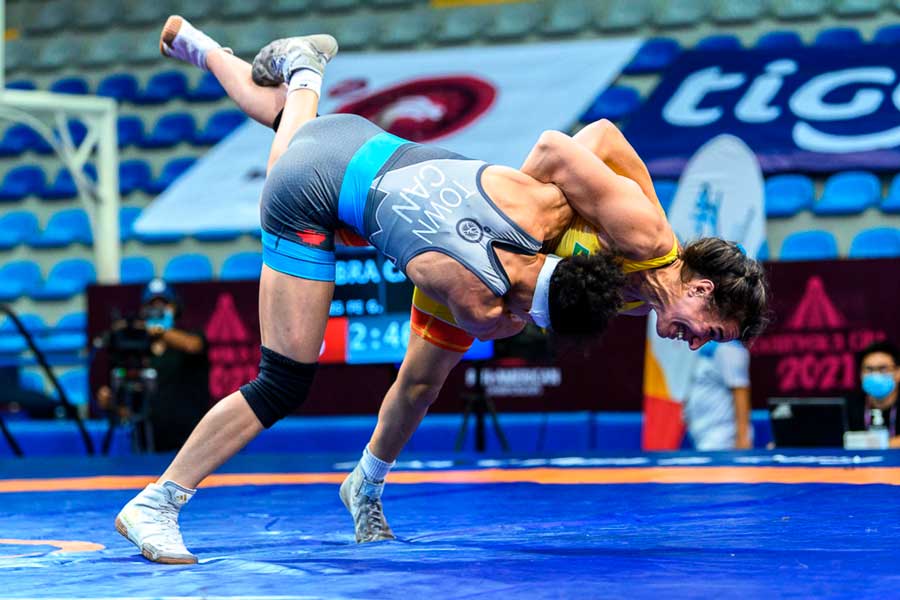 Brasil conquista 17 medalhas no Campeonato Pan-Americano Sênior de Wrestling