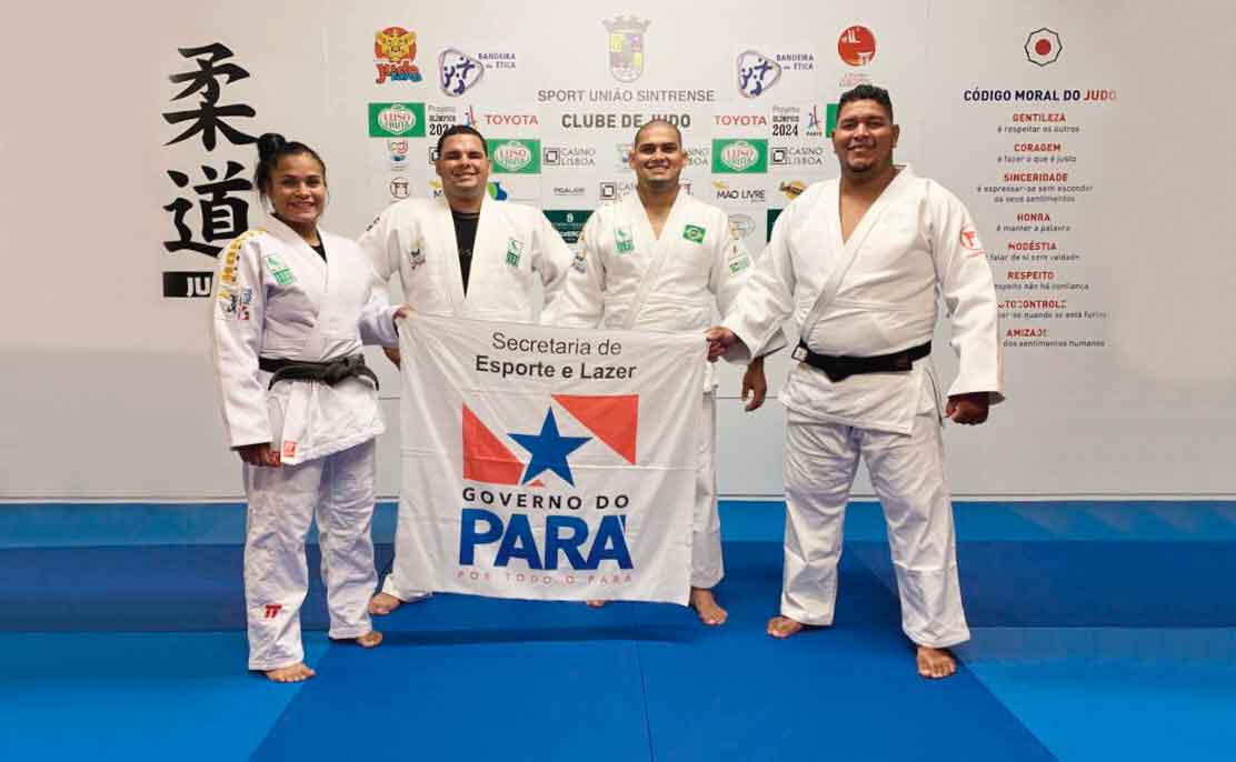 Judocas paraenses participam de competição em Portugal