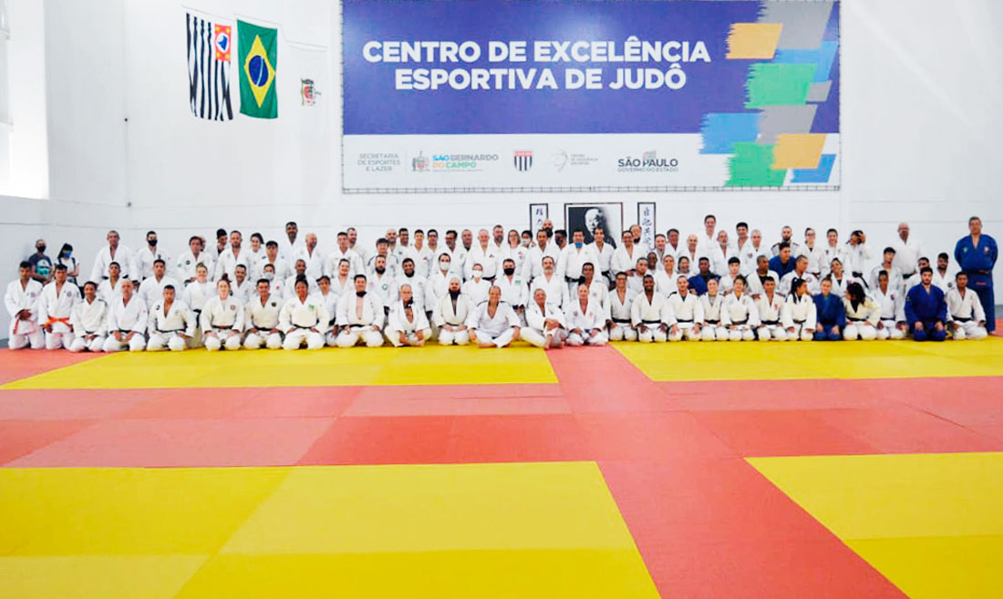 Treinão de fim de ano dos veteranos reúne a elite do judô paulista em São Bernardo do Campo