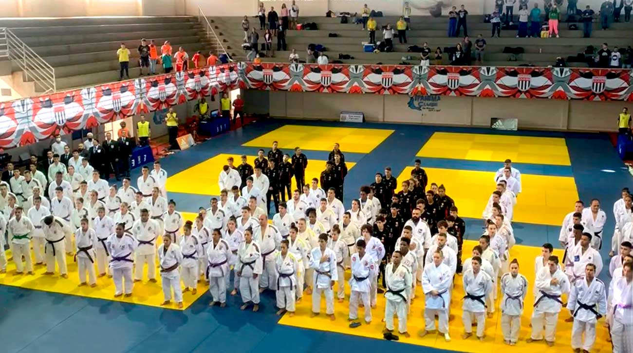 Competição inter-regional realizada pela 12ª DR Mogiana reúne 238 judocas de 48 agremiações