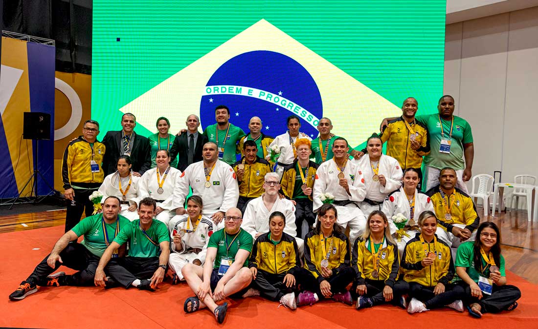 Brasil vence Grand Prix Paralímpico de Judô de São Paulo