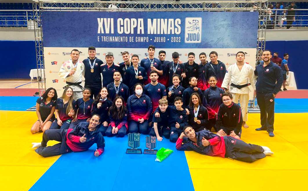 Clube Paineiras do Morumby é campeão geral da Copa Minas de Judô 2022