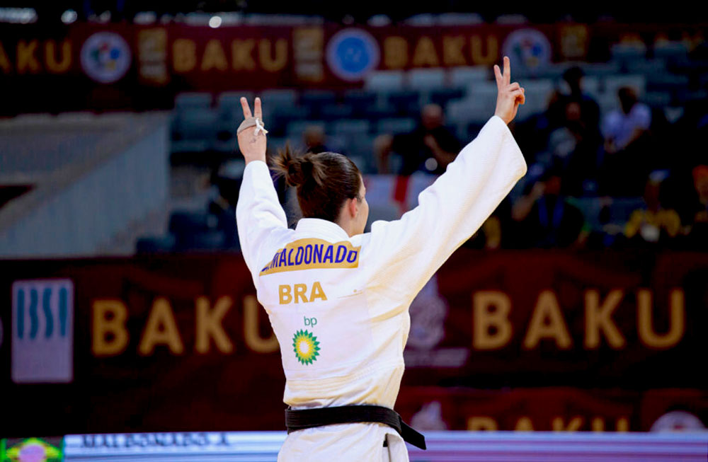 Com dez medalhas, seleção brasileira de judô paralímpico faz história em Baku
