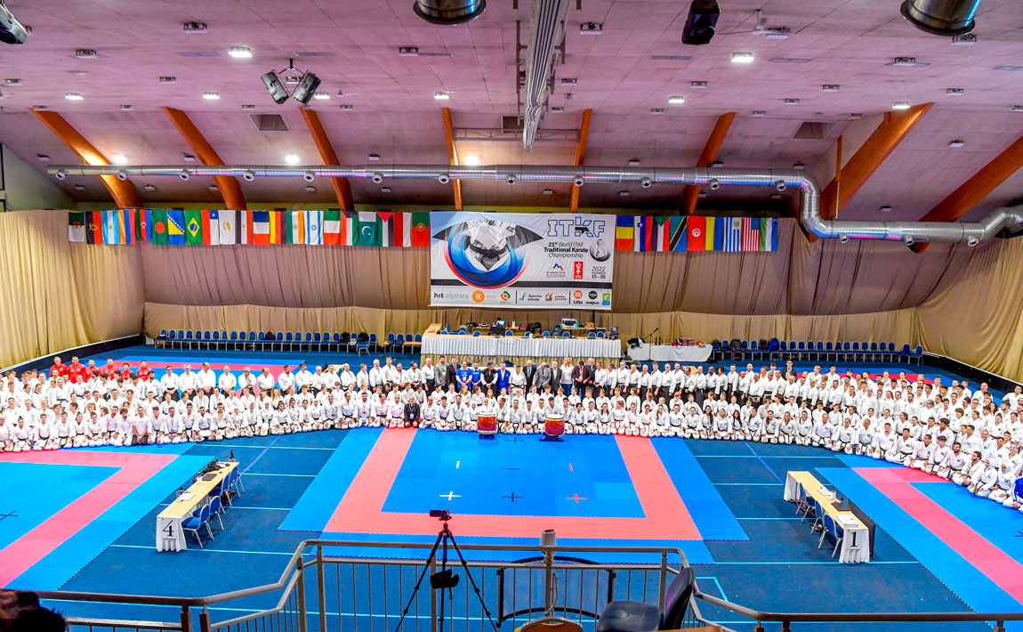 With an extensive program, the 21st Traditional Karate World Championship in Slovenia consolidates and innovates itkf