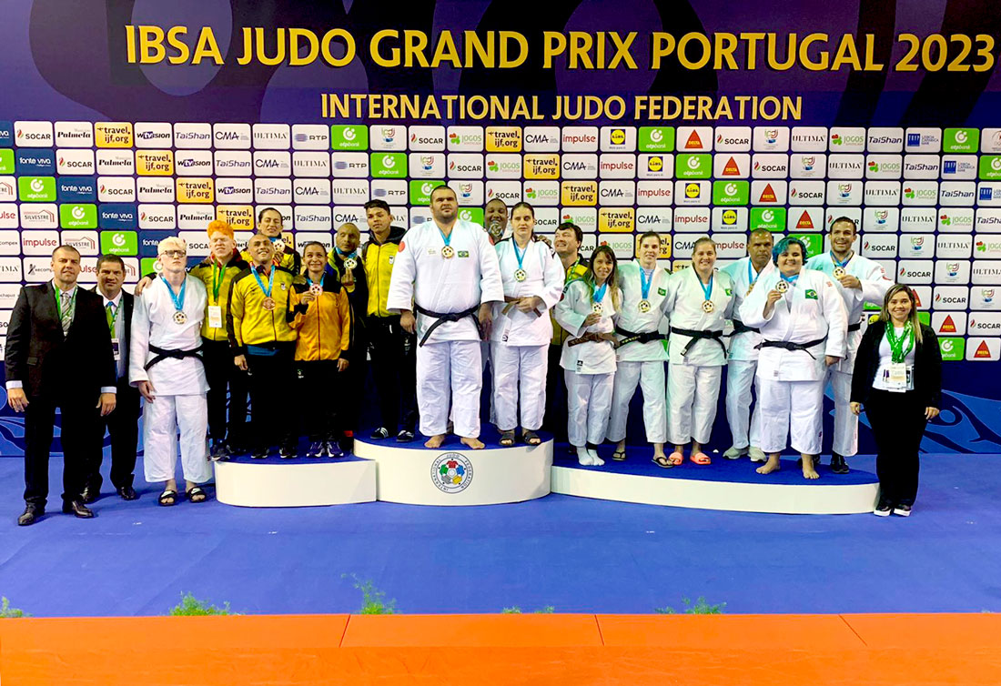 Brasil acumula três medalhas de ouro e conquista Grand Prix de Almada em Portugal