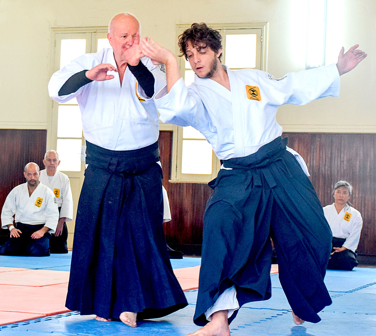 Wagner Bull mostra que a evolução do treinamento de aikidô abrange corpo, mente e espírito
