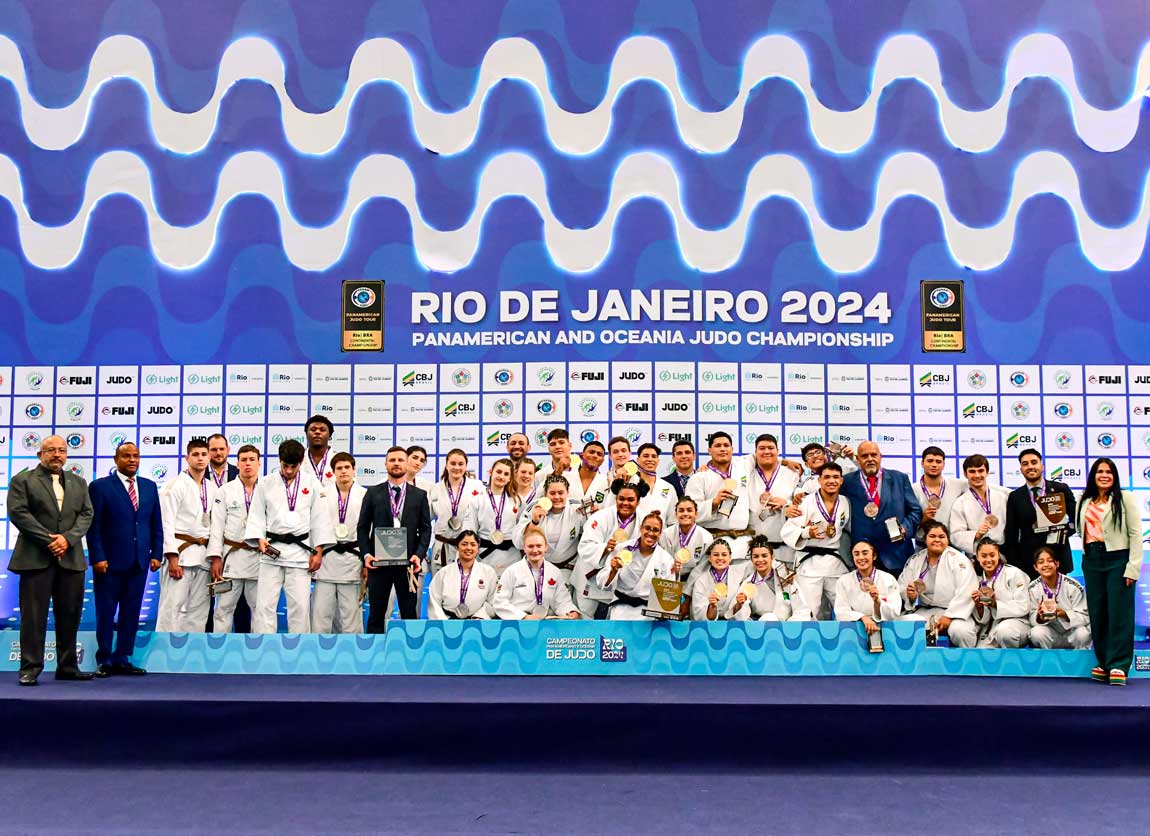 Brasil é campeão por equipes mistas sub 18 e sub 21 no Campeonato Pan-Americano e Oceania de Judô