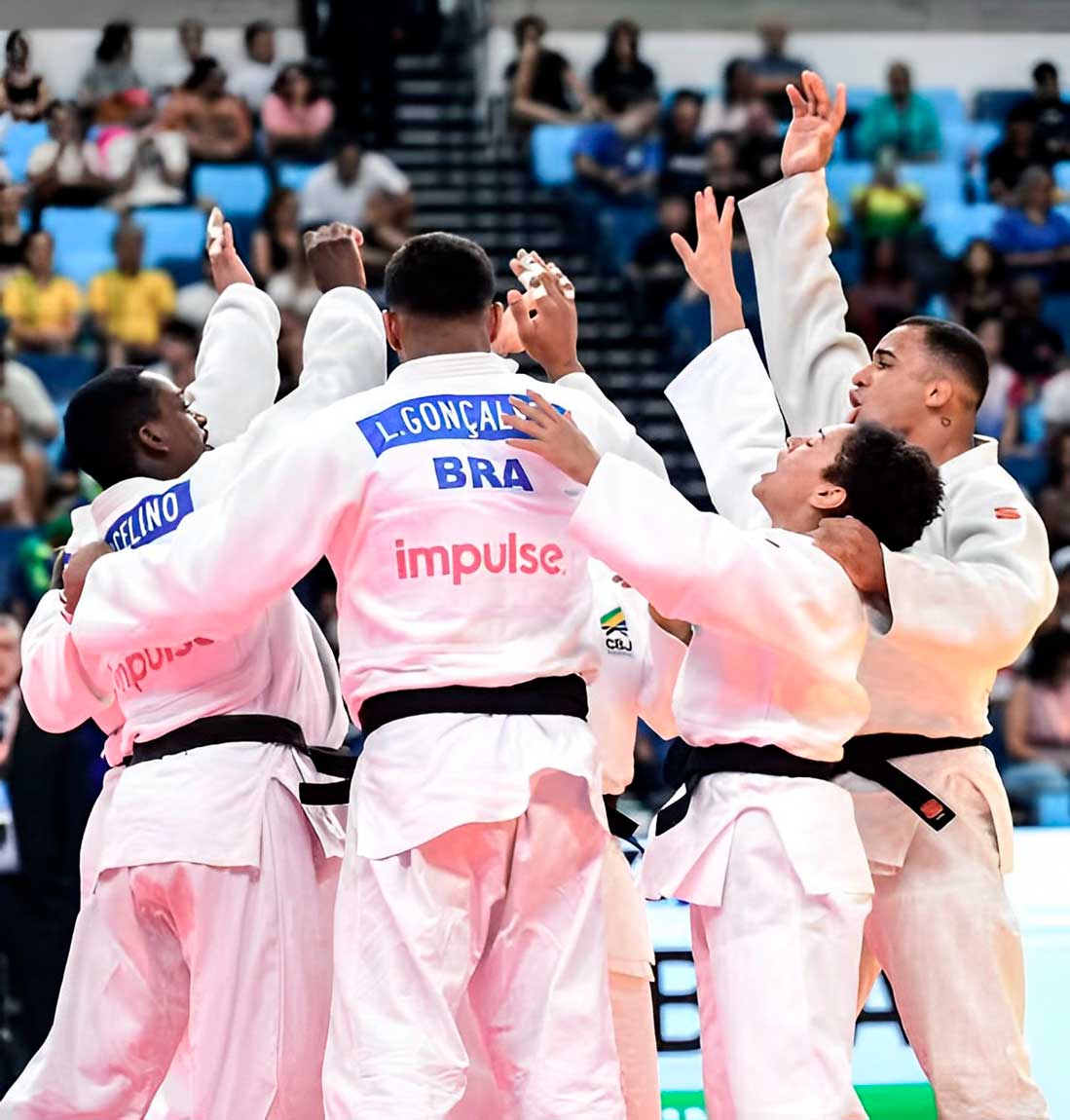 Brasil vence a disputa por equipes mistas e encerra Pan-Americano sênior de judô com sete ouros