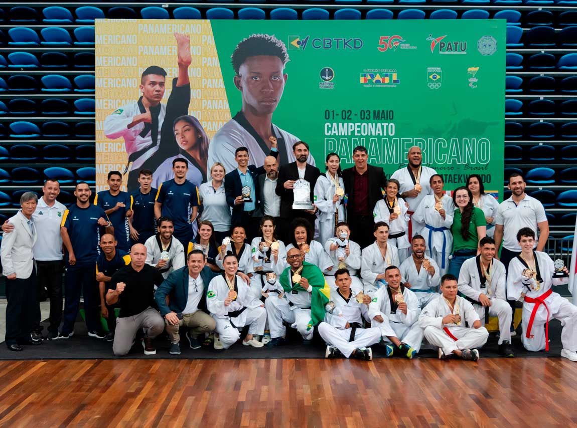 Taekwondo paralímpico brasileiro brilha em preparação para Paris