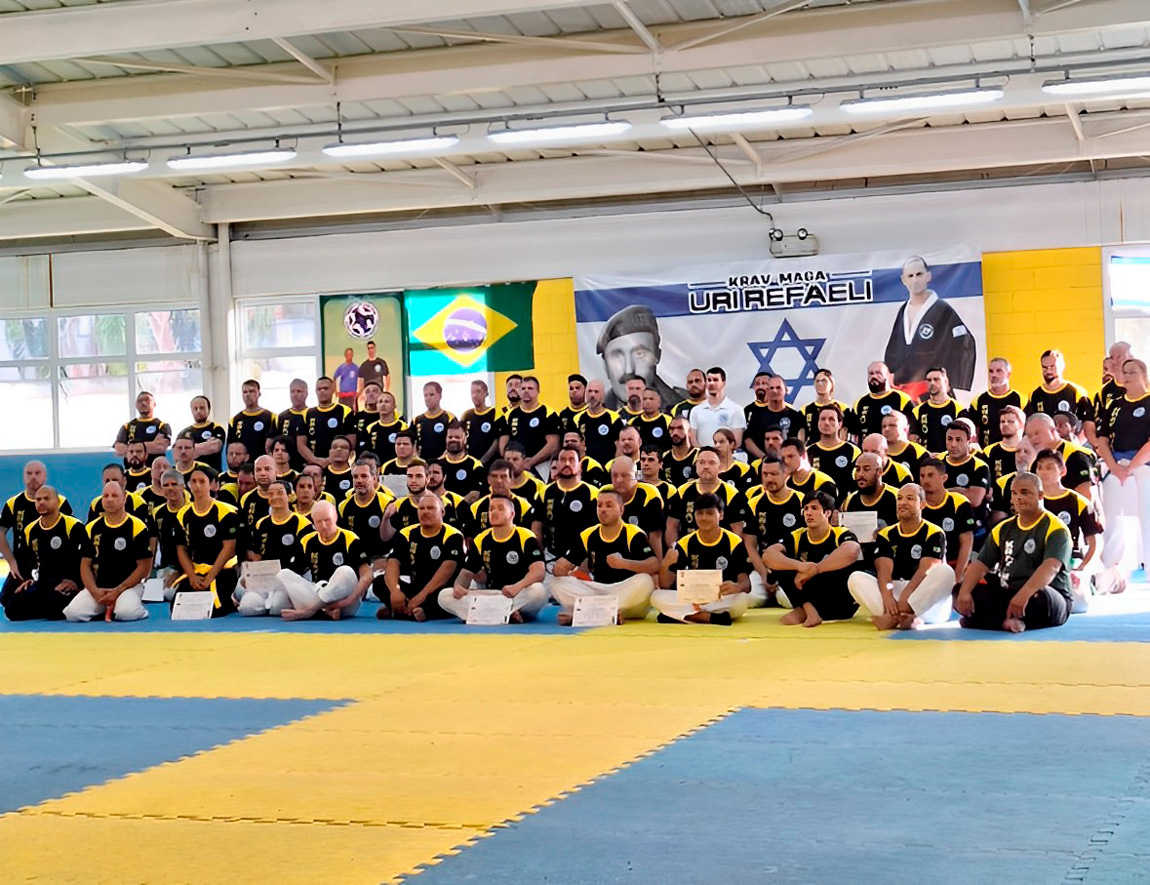 Grão-mestre israelense Uri Refaeli realiza Seminário Internacional de Krav Maga no Brasil