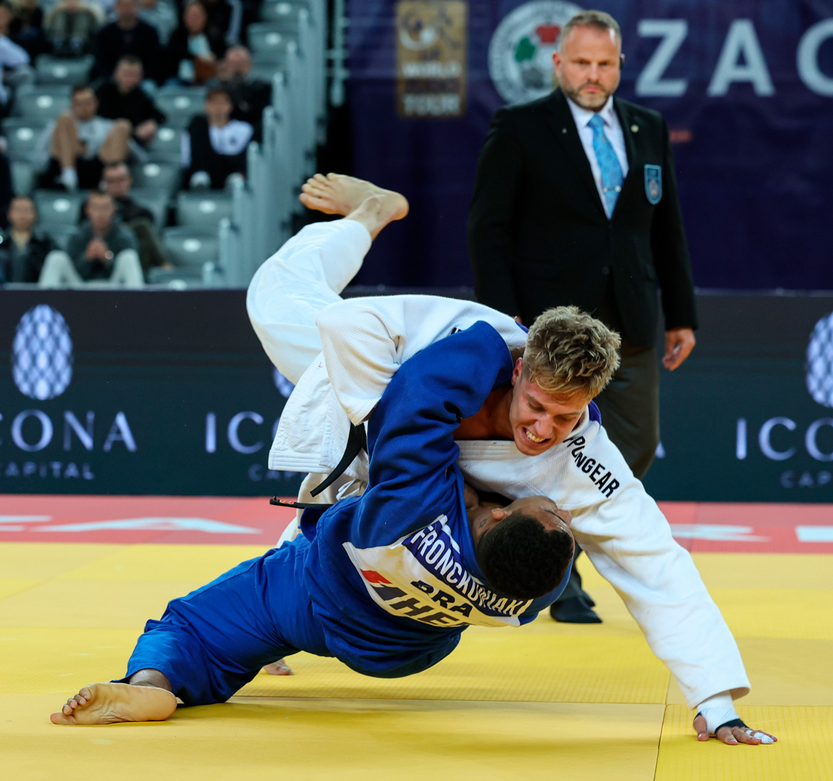 Judocas brasileiros terminam com cinco pódios em Grand Prix de Zagreb