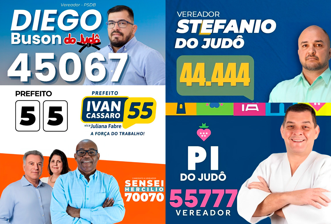 Judô Paulista celebra participação de professores nas eleições municipais