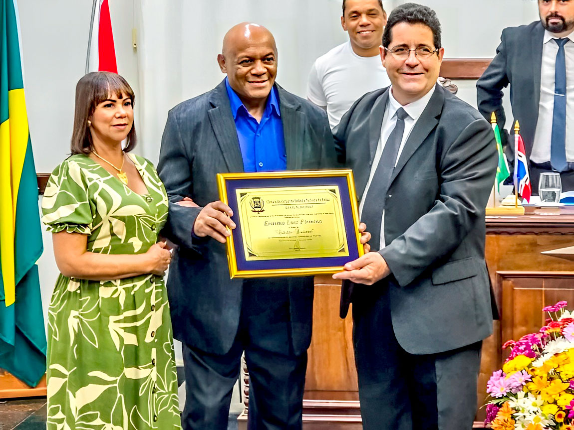 Sensei Erasmo Firmino recebe Título de Cidadão Brotense