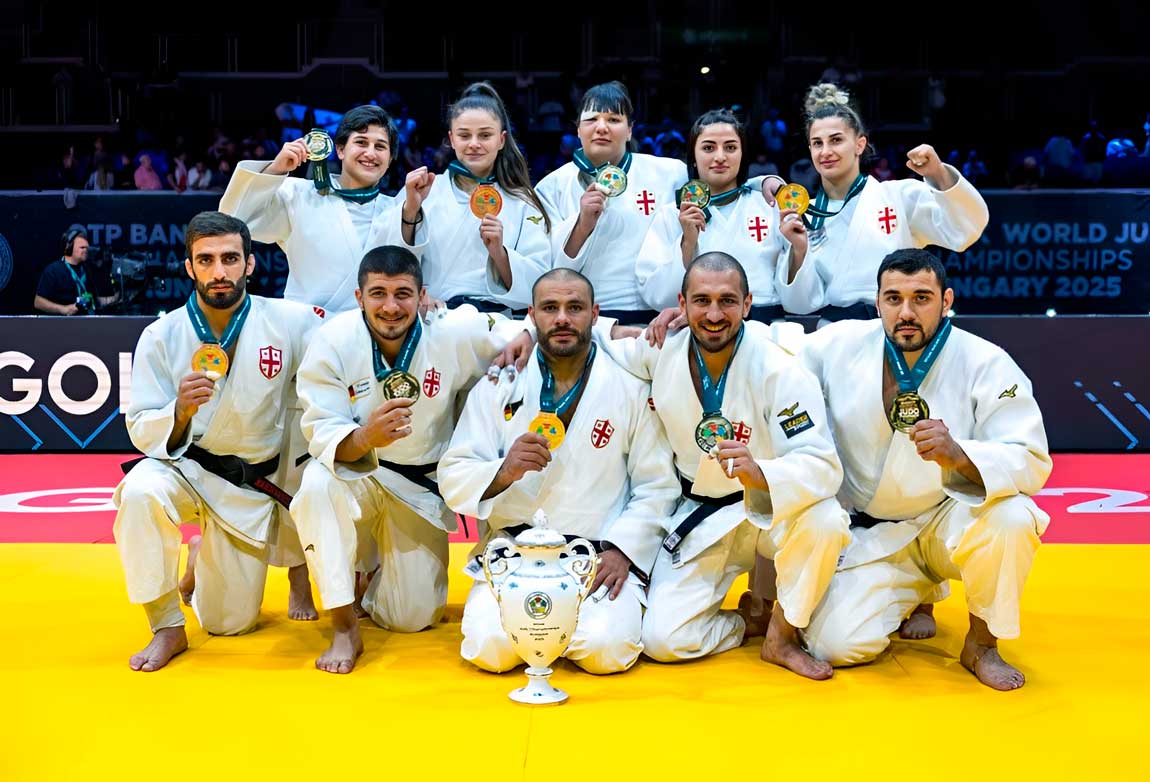 Geórgia é campeã por equipes mistas e termina Mundial individual na quarta colocação