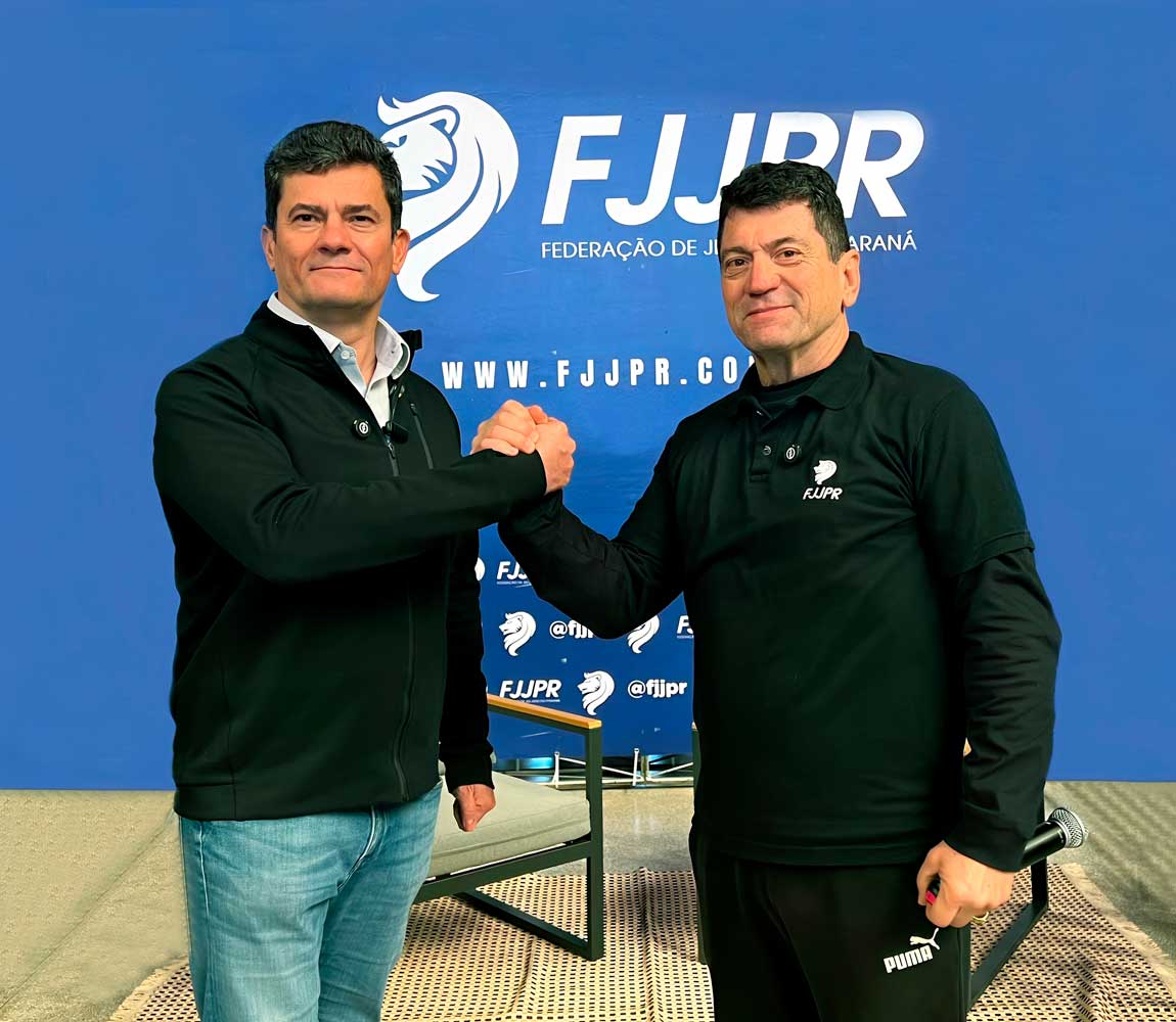 Senador Sergio Moro marca presença na segunda etapa do Circuito Paranaense de Jiu-Jitsu