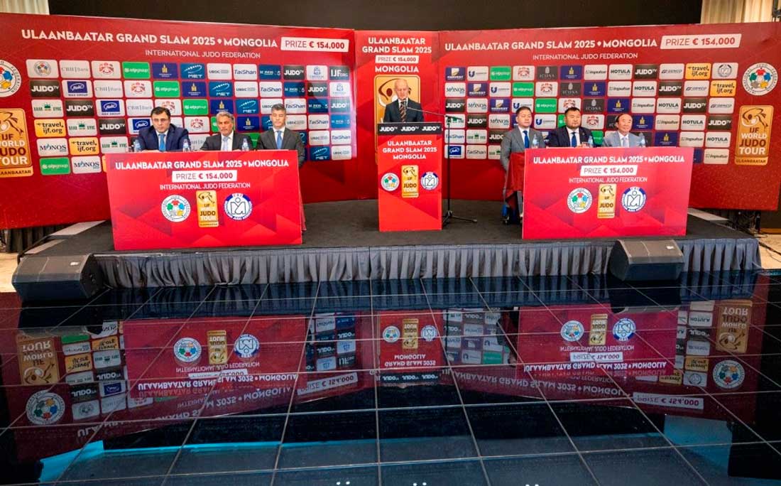 Tudo pronto para o Grand Slam de Judô da Mongólia
