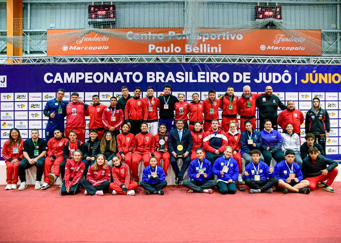 São Paulo é campeão geral do Brasileiro Júnior com ouro no masculino, prata no feminino e título por equipes