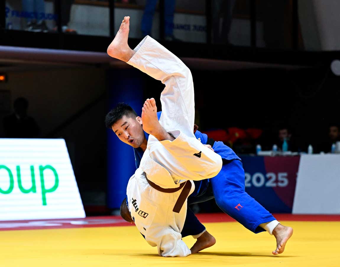 Brasil fecha o segundo dia do Campeonato Mundial de Veteranos & Kata na liderança geral em Paris