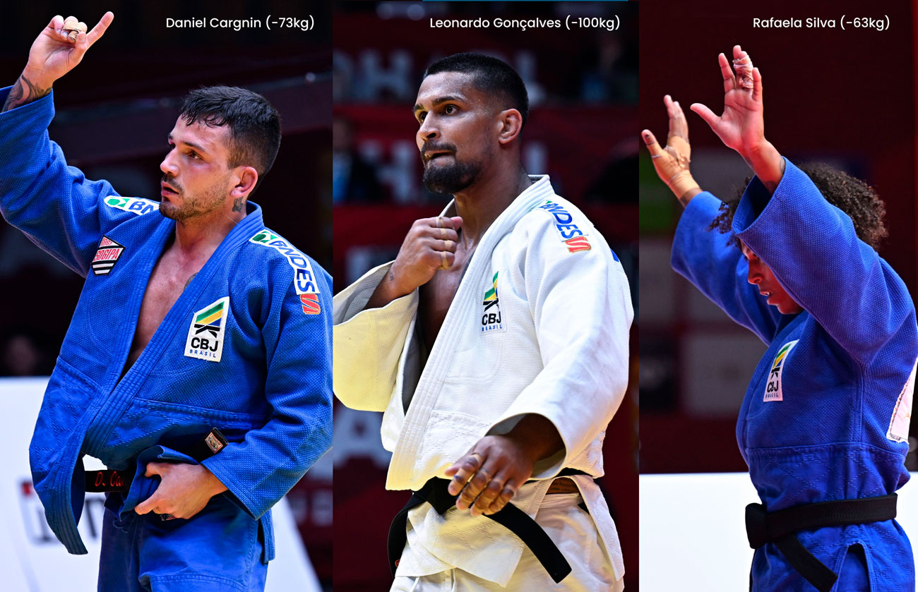 Brasil brilha e fecha Grand Slam de Abu Dhabi 2025 com três medalhas de bronze