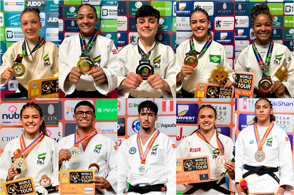 Retrospectiva do Judô Brasileiro 2025: categorias de base têm campanhas históricas nos Mundiais Cadete e Júnior