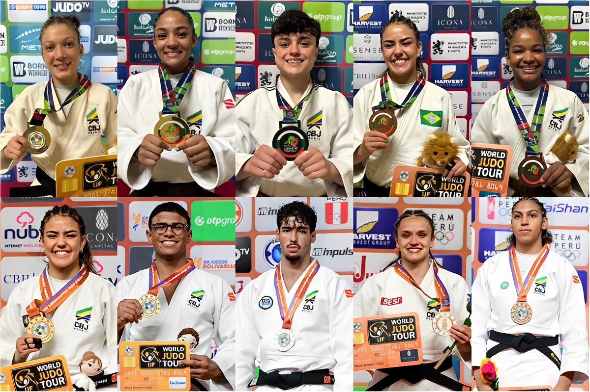 Retrospectiva do Judô Brasileiro 2025: categorias de base têm campanhas históricas nos Mundiais Cadete e Júnior
