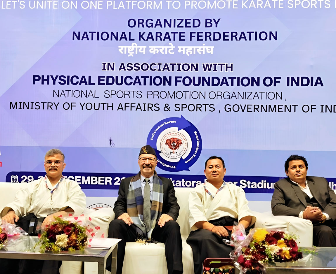 India consolidates its leadership in Traditional Karate by hosting a strategic stage of the ITKF Asia Tour