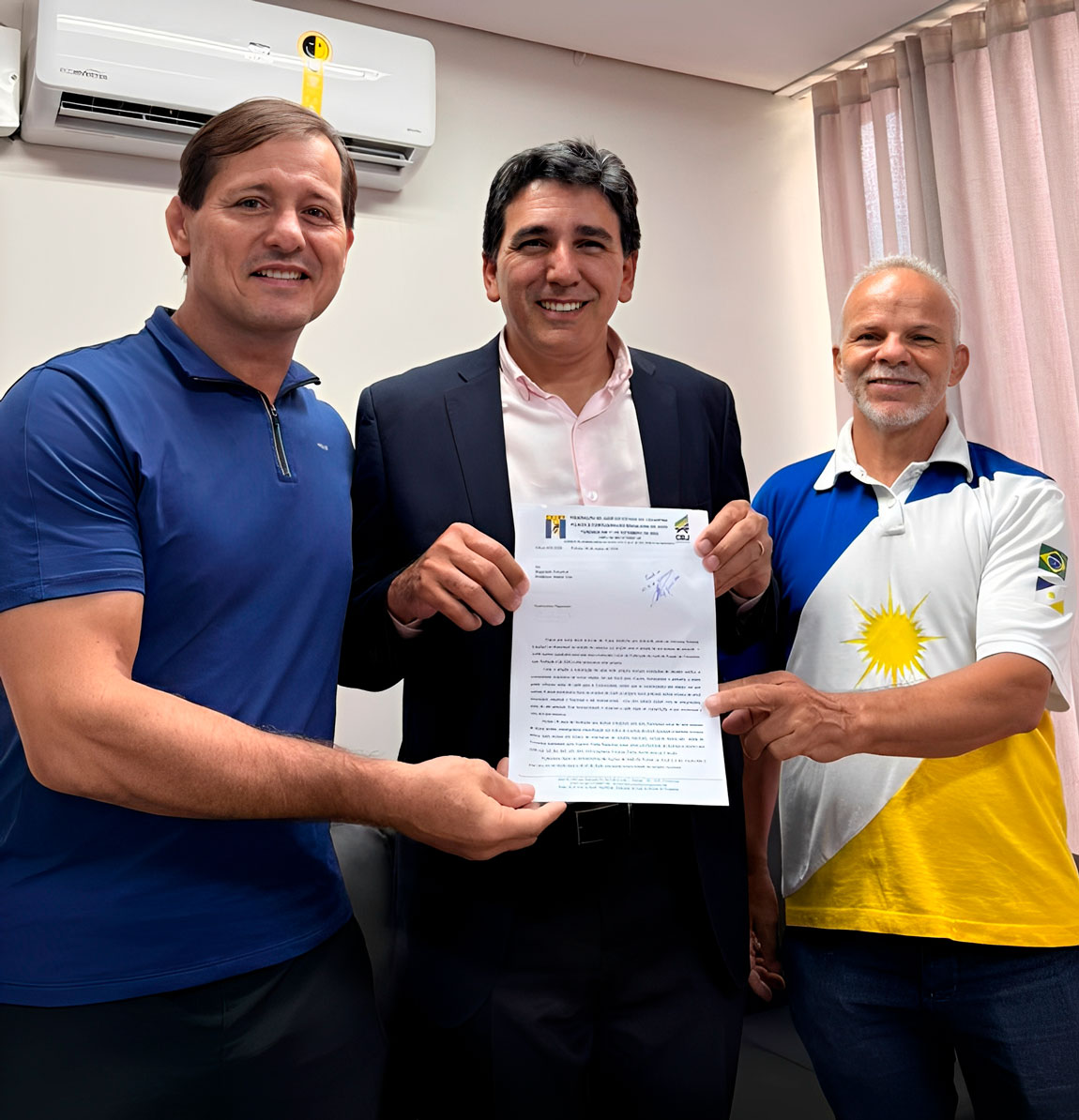 Júnior Geo se reúne com FEJET e articula implantação de Centro Esportivo