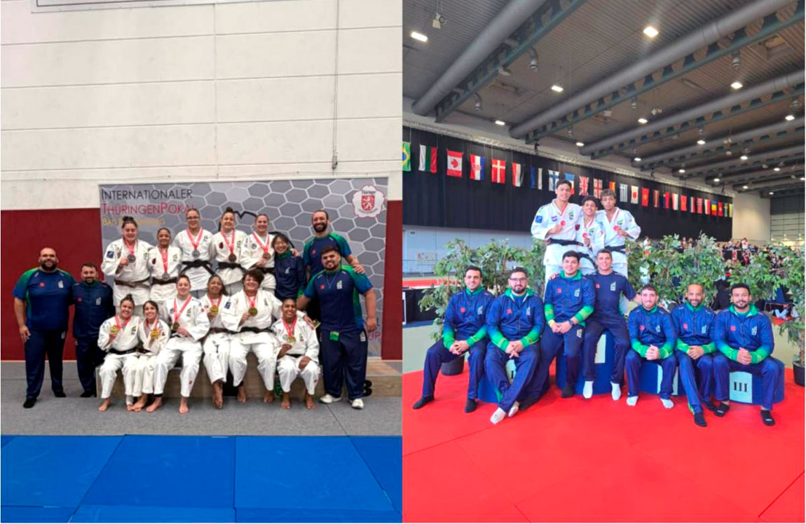 Seleção Júnior de judô fatura 14 medalhas em primeira ação internacional do ano, na Alemanha