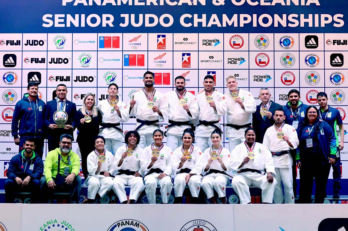 Brasil vai ao Panamá em busca do octacampeonato continental no judô sênior