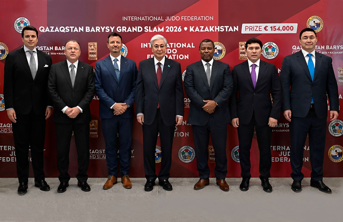 Cazaquistão reafirma protagonismo internacional no judô durante Grand Slam de Astana