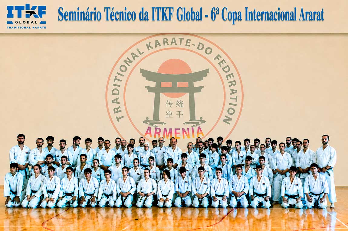 Copa Ararat reforça protagonismo da Armênia e reúne lideranças mundiais da ITKF às vésperas do Campeonato Mundial