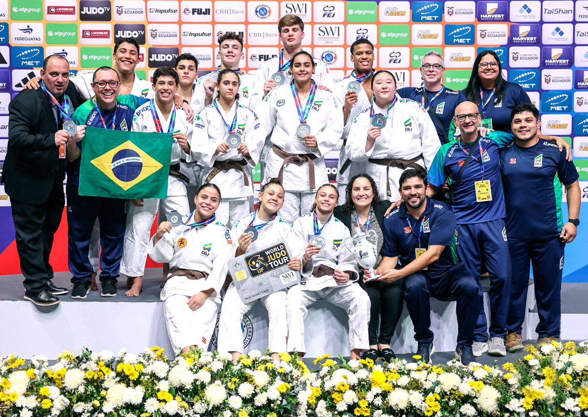 Brasil é vice-campeão mundial cadete e reafirma força e tradição nas equipes mistas