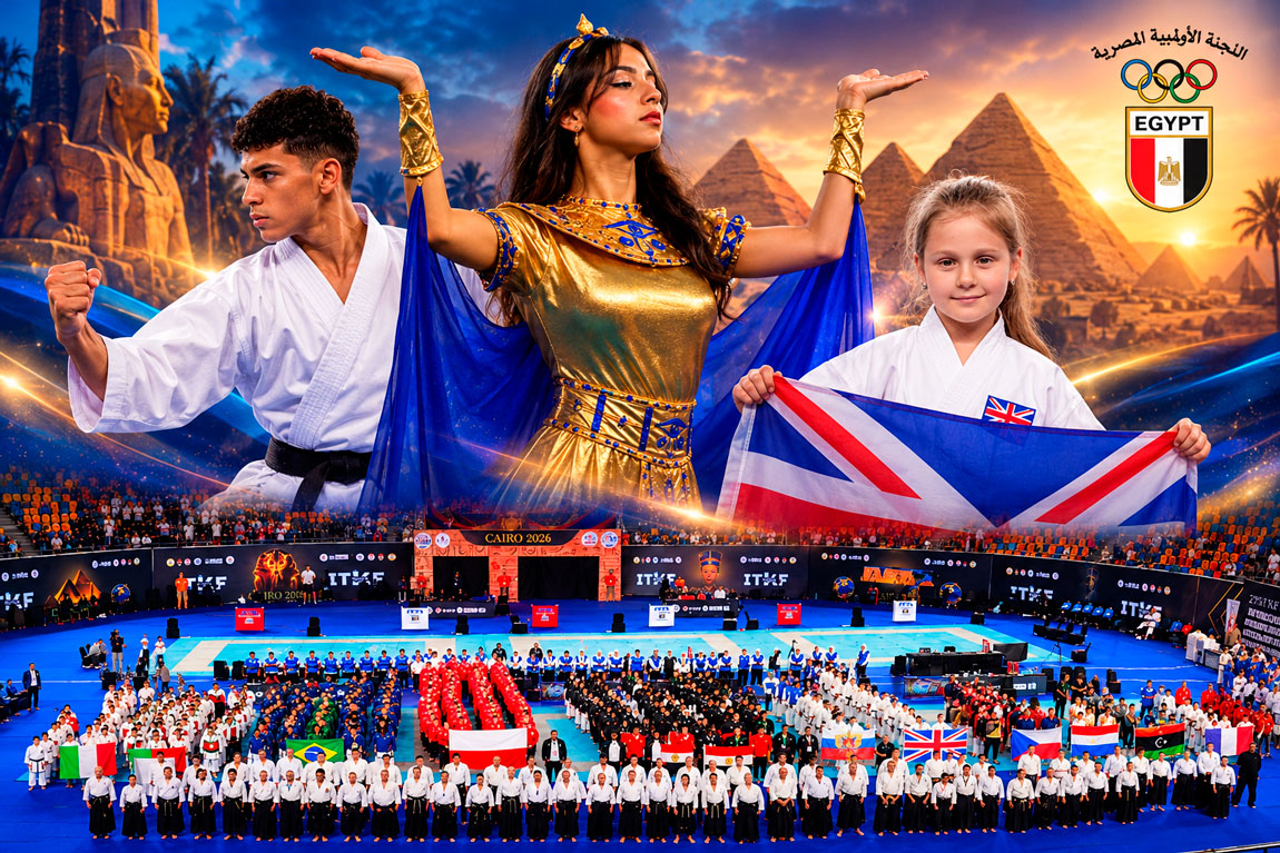 Cairo celebrates the opening of the 23rd ITKF Global World Championship with renewal, tradition and a message of inclusion