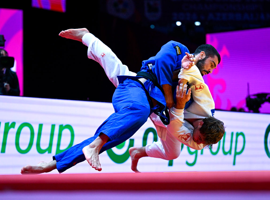 Tato Grigalashvili chega à sexta final de mundial consecutiva e conquista o quarto ouro